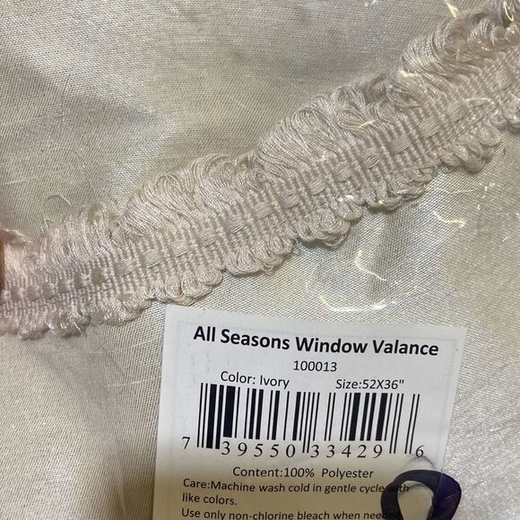 Elrene Home Fashions All Seasons Room-Darkening Waterfall Window - Picture 3 of 3